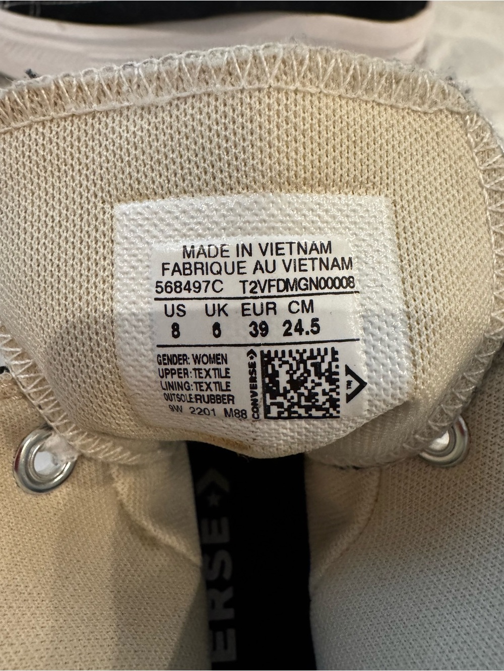 Converse Women's Chuck Taylor All Star Move Platform High Top Sneaker (Size 8) - Picture 10 of 10